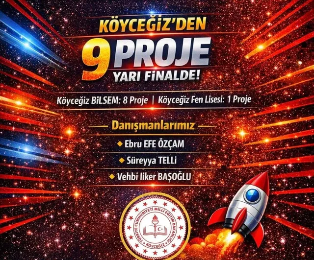 Köyceğizli gençlerin TEKNOFEST çıkarması: 9 projeyle yarı finallere