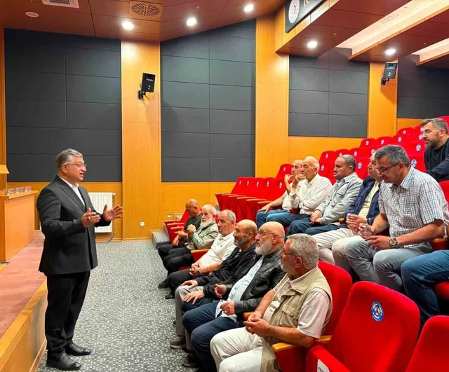Kütahya'da esnafla buluşma: teknoloji ve üretim için ortak adımlar