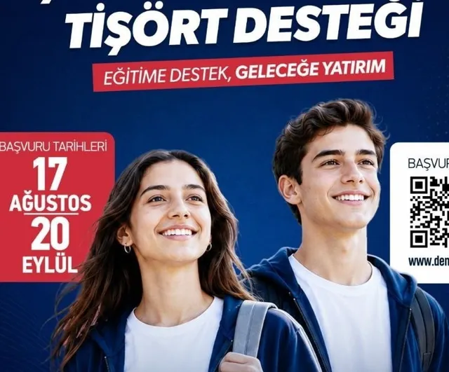 Lise yolculuğuna destek: Denizli'den 9. sınıf öğrencilerine kıyafet yardımı