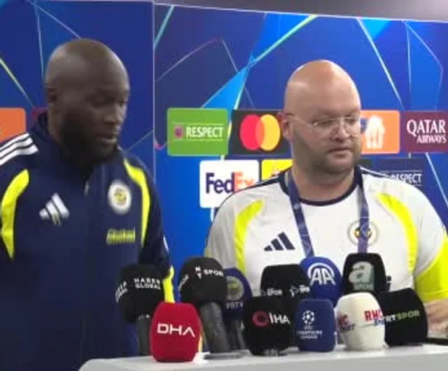 Lukaku: maçın kaderini kaçırdık, fırsatları değerlendiremedik