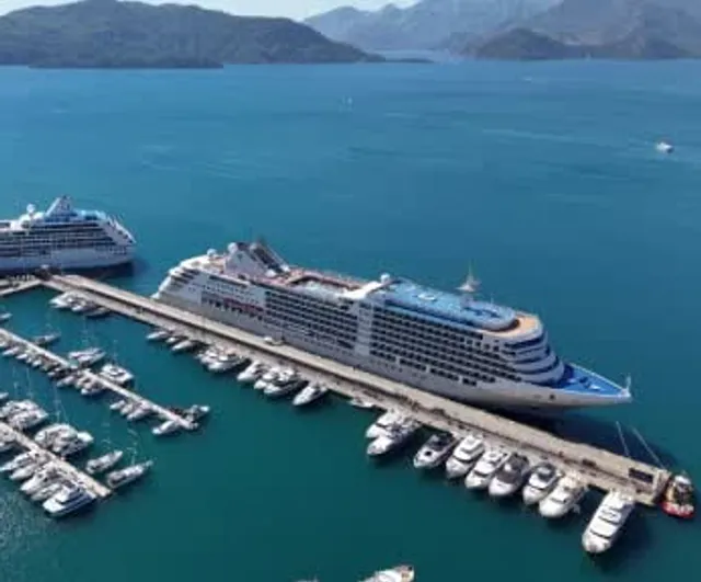 Marmaris'in kruvaziyer hedefi: yeniden yıllık 150 gemi