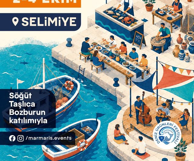 Marmaris'te deniz lezzetleri öne çıkıyor: festival ikinci yılında büyüyor