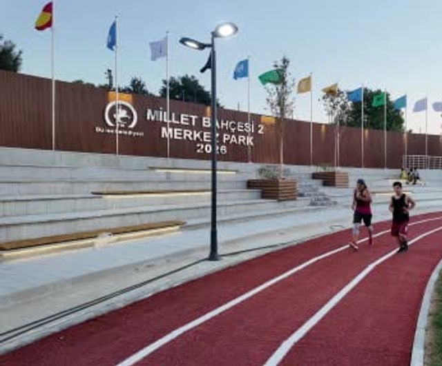 Merkez Park'ta spor buluşmaları başladı