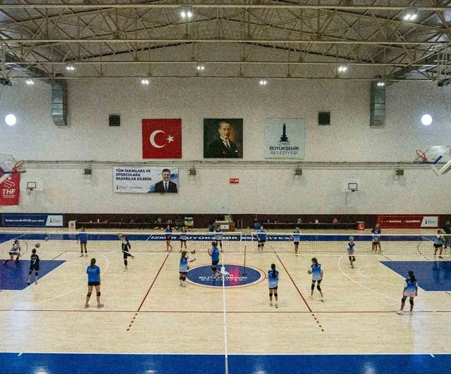minik sporcularda voleybola yoğun ilgi, milli takımdan ilham alıyorlar