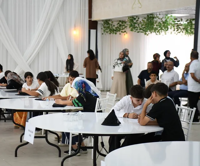 Minik yürekler Kur'an-ı Kerim bilgisi için Topsöğüt'te yarıştı