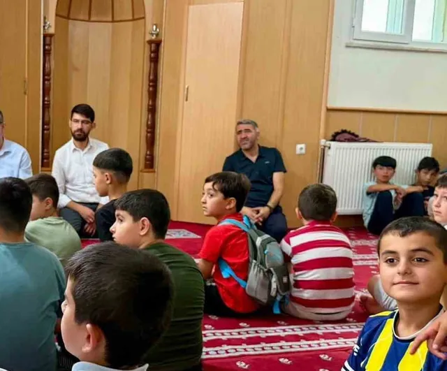 Müftüden yaz kur'an kurslarında eğitim ve manevi gelişim vurgusu