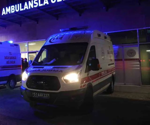 Niğde'de park tartışması silahlı kavgaya dönüşüp iki kişiyi yaraladı