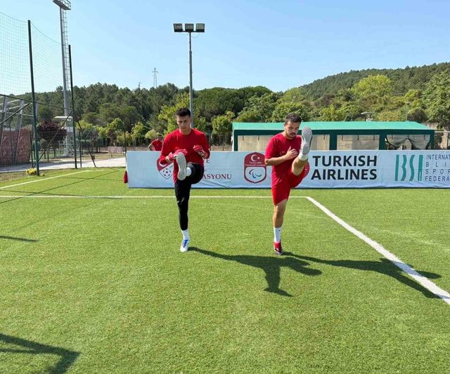 Riva'da kamp: görme engelli B1 milli takımı Avrupa şampiyonasına hazırlanıyor