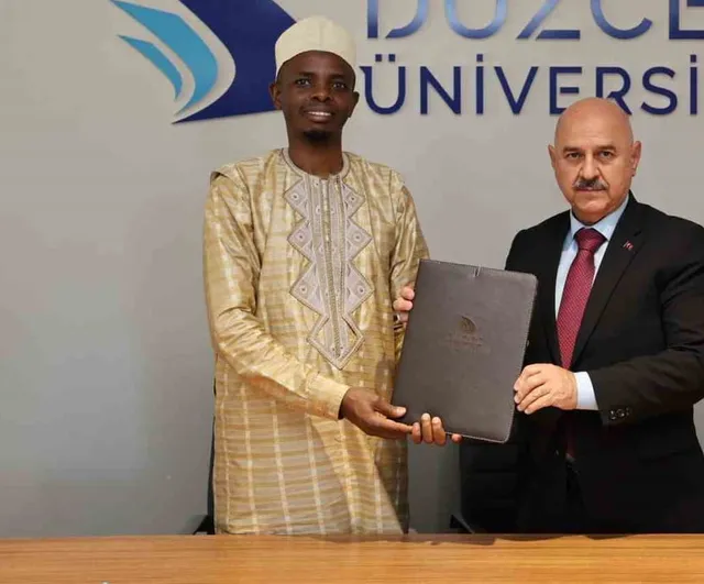 Ruanda müftüsü ve Düzce Üniversitesi arasında eğitim bağları pekişiyor