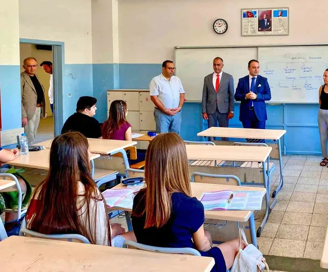 Saha incelemesi: Menteşe'de okul hazırlıkları gözden geçirildi