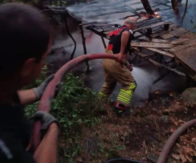 Samandağ'da hızlı müdahale yangının geniş alana sıçramasını önledi