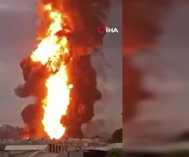 Sao Paulo'da solvent tesisinde art arda patlamalar: 150 kişi tahliye edildi