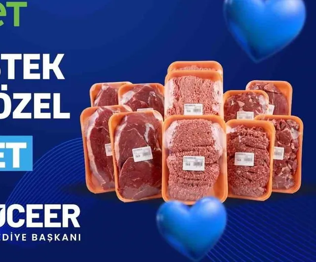 Sosyal destek alanlara et alışverişinde kilogram başına 80 TL ek indirim
