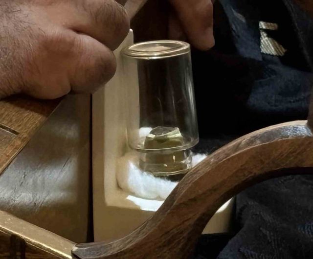 Tosya'da Sakal-ı Şerif ziyarete açıldı, cami önünde yoğun ilgi
