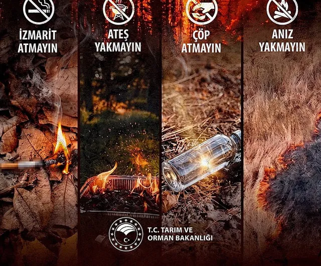 Üç gün kritik: orman yangınları riskine karşı önlem çağrısı
