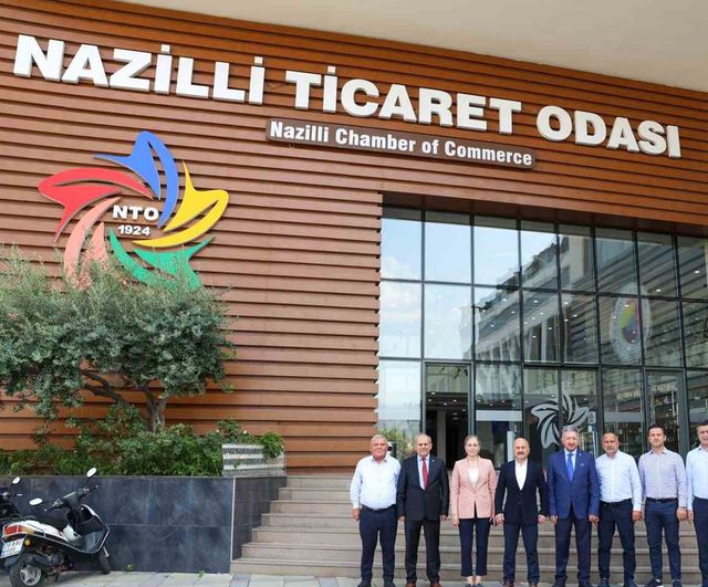Vali Varol Nazilli Ticaret Odası'yla bölgesel projeleri ele aldı
