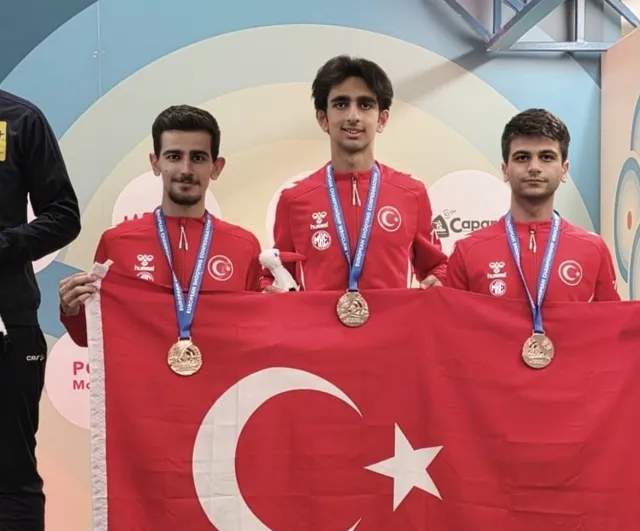 Wroclaw'da iki takımımız havalı tüfekte bronz madalya kazandı