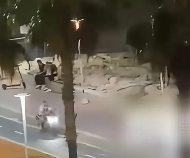 Yaya yolunda motosiklet süren aday sürücünün ehliyeti iptal edildi