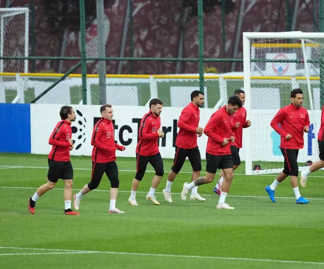 A millî takım riva kampında belçika sınavına hazırlanıyor