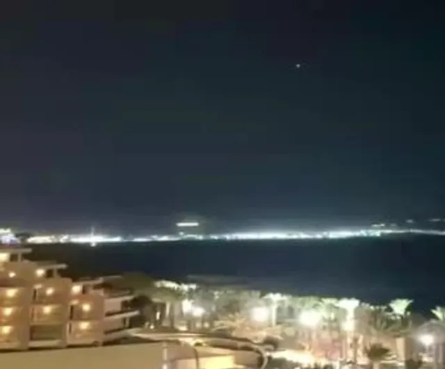 Akabe semalarında balistik füze tespiti