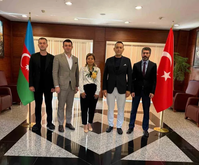 AOSB heyeti Bakü'de yatırım ve sanayi iş birlikleri için temaslarda bulundu