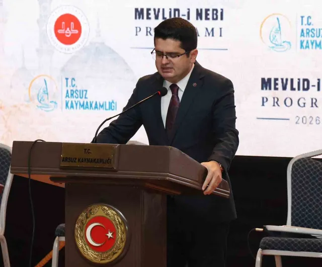 Arsuz'da mevlid-i nebi haftasında aile ve güzel ahlak vurgusu