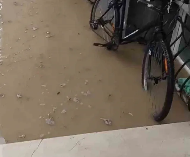 ayancık'ta sağanak su baskınlarına ve yol hasarlarına yol açtı