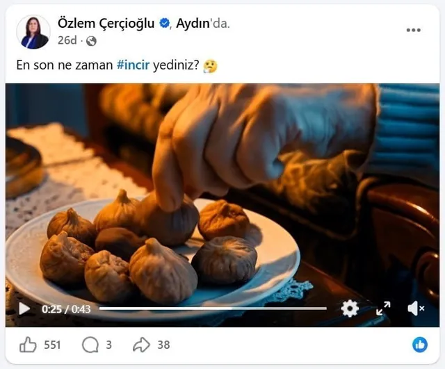 Aydın inciri için kısa film kampanyası başlatıldı