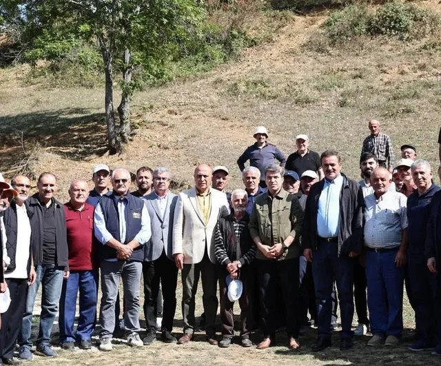 Beldağ köyünde 20 hektarlık alanda basınçlı sulama dönemi başladı