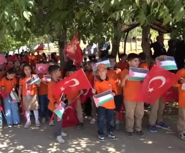 Bitlis’ten gökyüzüne umut: çocuklar Gazze için uçurtmalarını bıraktı