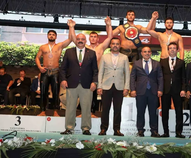 Bursa’nın pehlivanı cumhurbaşkanlığı kupasında üçüncü oldu