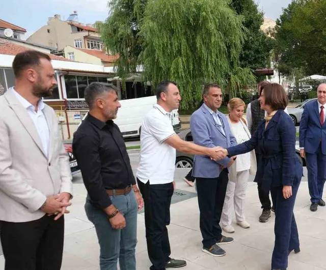 Büyükşehir başkanı Ünlüce’den Sivrihisar’a çalışma ziyareti