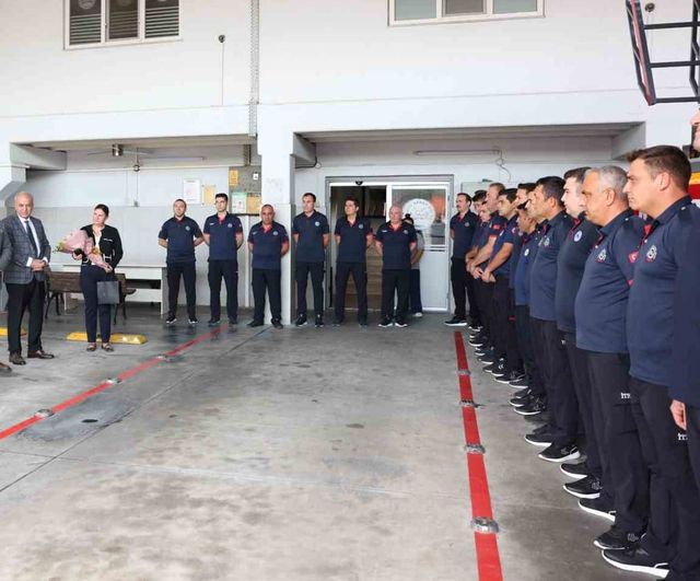 Denizli OSB'den itfaiyeye vefa: itfaiye haftasında destek ve eğitim buluşması