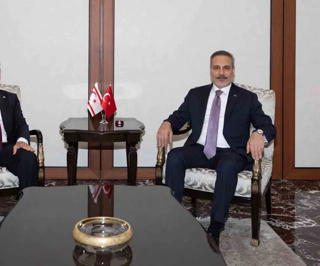 Dış temas: Fidan ile Üstel Ankara'da bir araya geldi