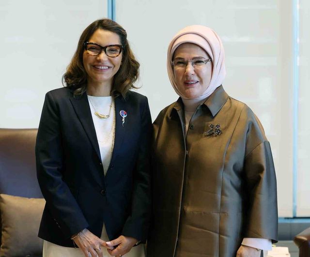 Dünya gündeminde iklim ve işbirliği: Emine Erdoğan ile Rosangela Lula da Silva Türkevi'nde buluştu