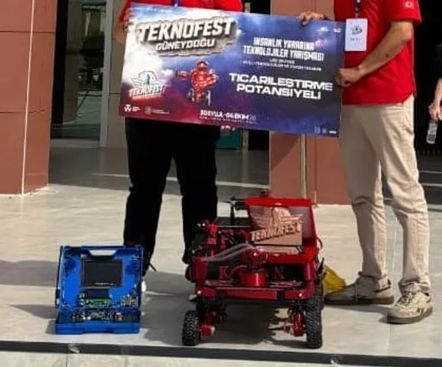 Düzce'den proje TEKNOFEST'te en iyi ticarileştirme potansiyeli ödülünü aldı