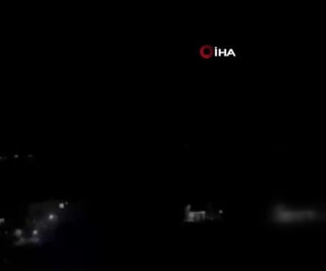 Erbil'de düşürülen insansız hava aracının ardından kısa süreli panik
