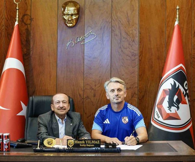 Gaziantep FK'de yeni dönem: Orhan Ak göreve başladı
