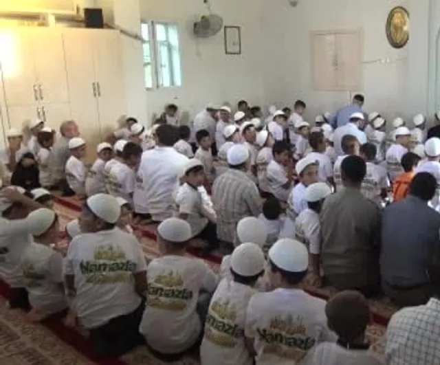 Gercüş'te miniklerle namazı öğreten projenin coşkulu finali