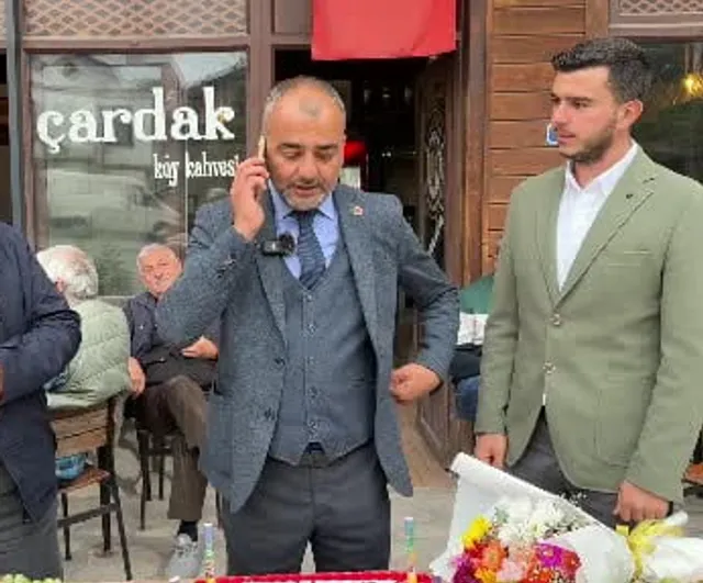 İtfaiyeye Yazıköy'den beklenmedik kutlama