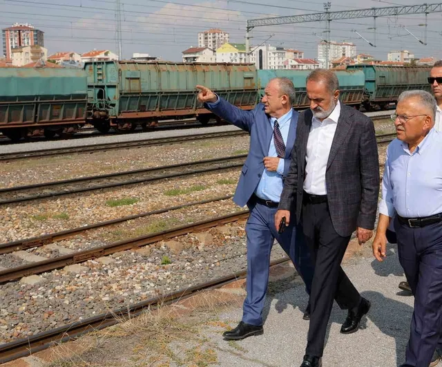 Kayseri'de ulaşım için kent ve TCDD iş birliği vurgulandı