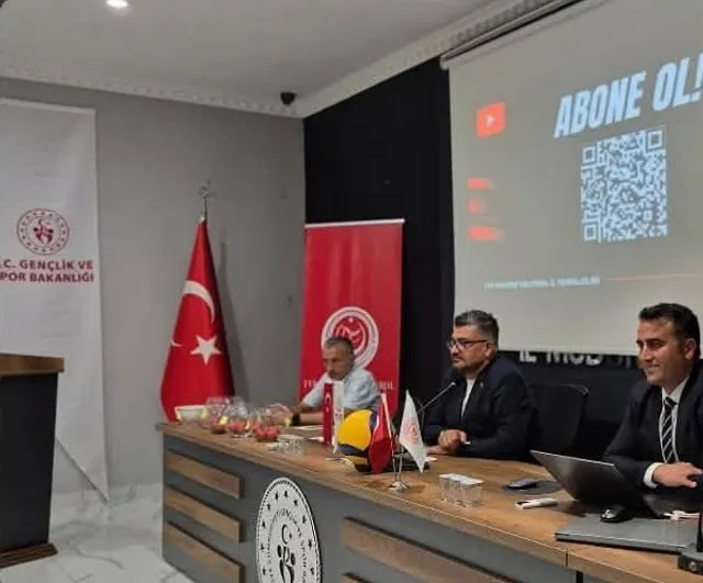 Kayseri'de voleybolda 2026-2027 sezonu için kural ve kura bilgilendirmesi