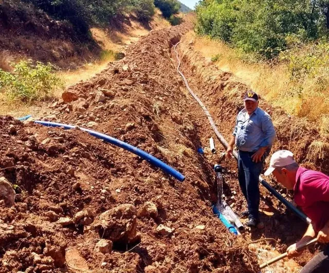 Kırsalda üç köyün su altyapısı yenilendi, Amasya'da erişim güçlendirildi