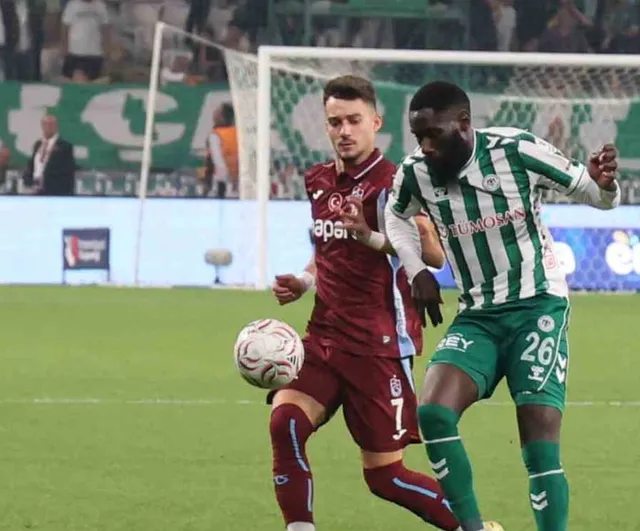 konyaspor, toth'un erken golüyle trabzonspor'u 1-0 yendi