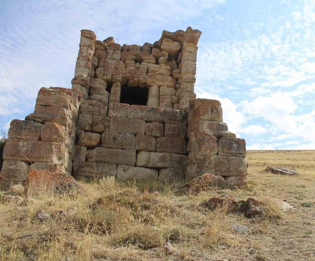 Mahallenin bekçisi: Panlı'daki Roma dönemine ait anıt mezar korunmayı bekliyor