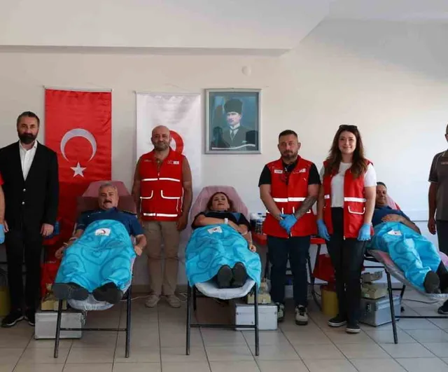 Mersin emniyeti kan bağışıyla stokları güçlendirdi