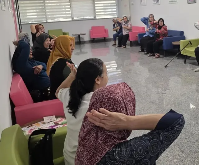 Nazilli'de ücretsiz kanser taramaları için saha çalışmasıyla çağrı