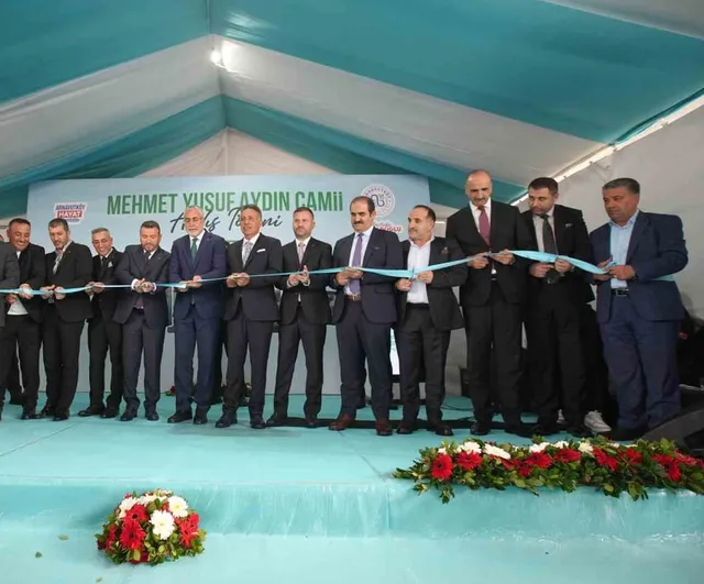 Ömerli'de emek ve dua buluşması: Mehmet Yusuf Aydın Camii ibadete açıldı