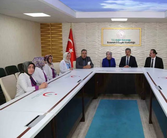 Palandöken'de sağlık hizmetleri yerinde değerlendirildi
