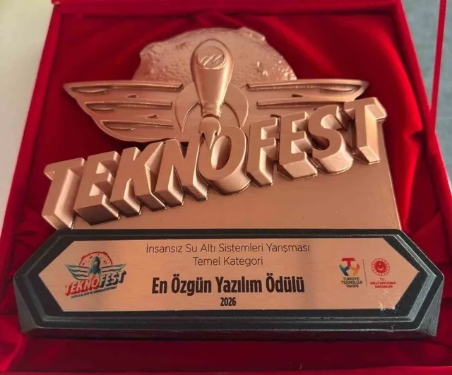Şahinbey destekli Zağanos takımı Teknofest'te özgün yazılımla ödül aldı